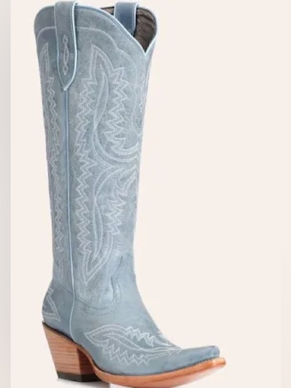 Ariat Casanova Boots Stonewash Blue 10